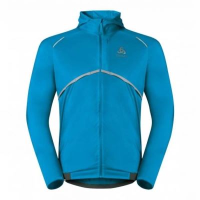 Chaquetas Odlo Whirl Running Hombre Azules - Chile WAO250789